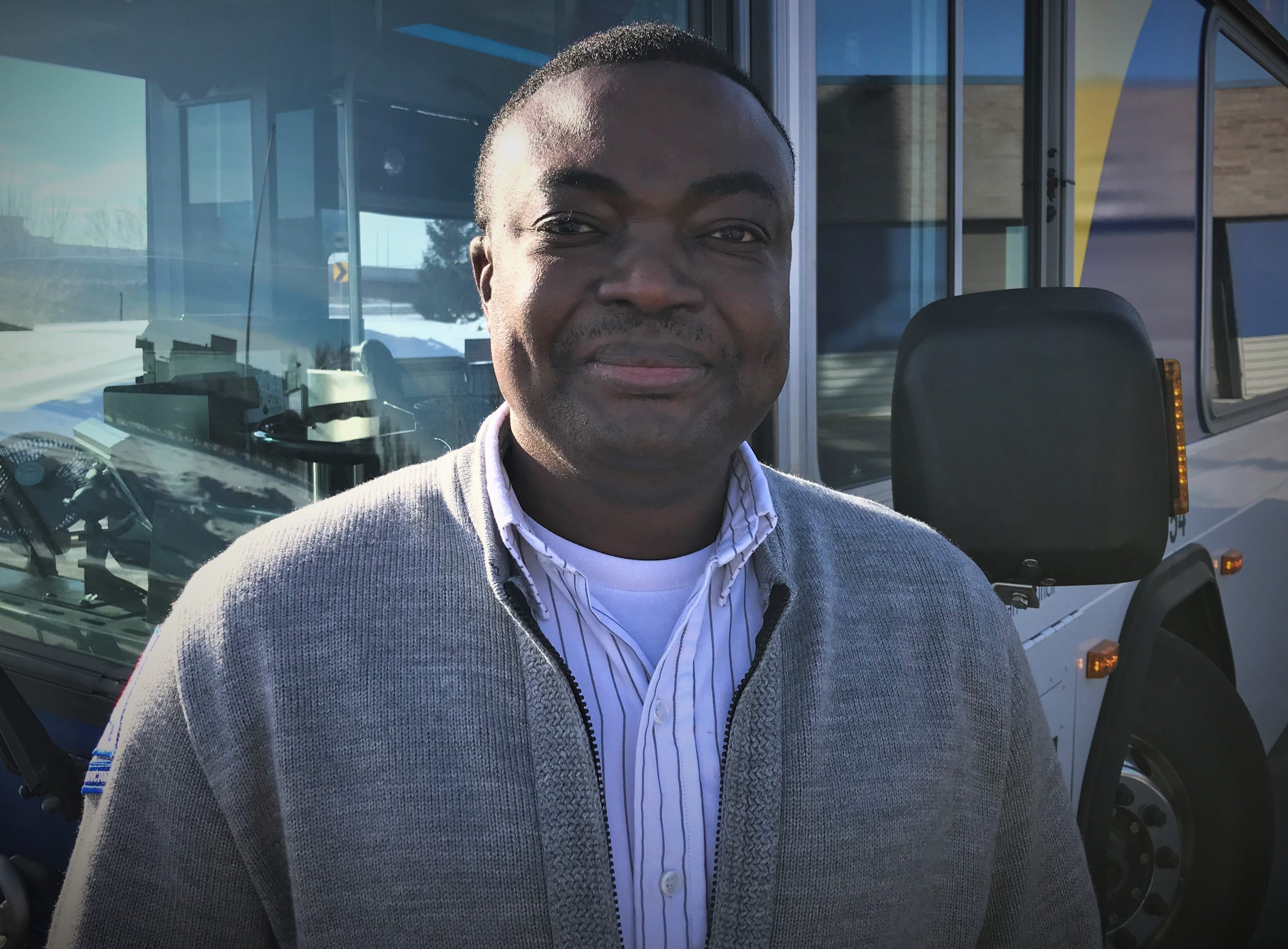 Operator Komi Afoutou.