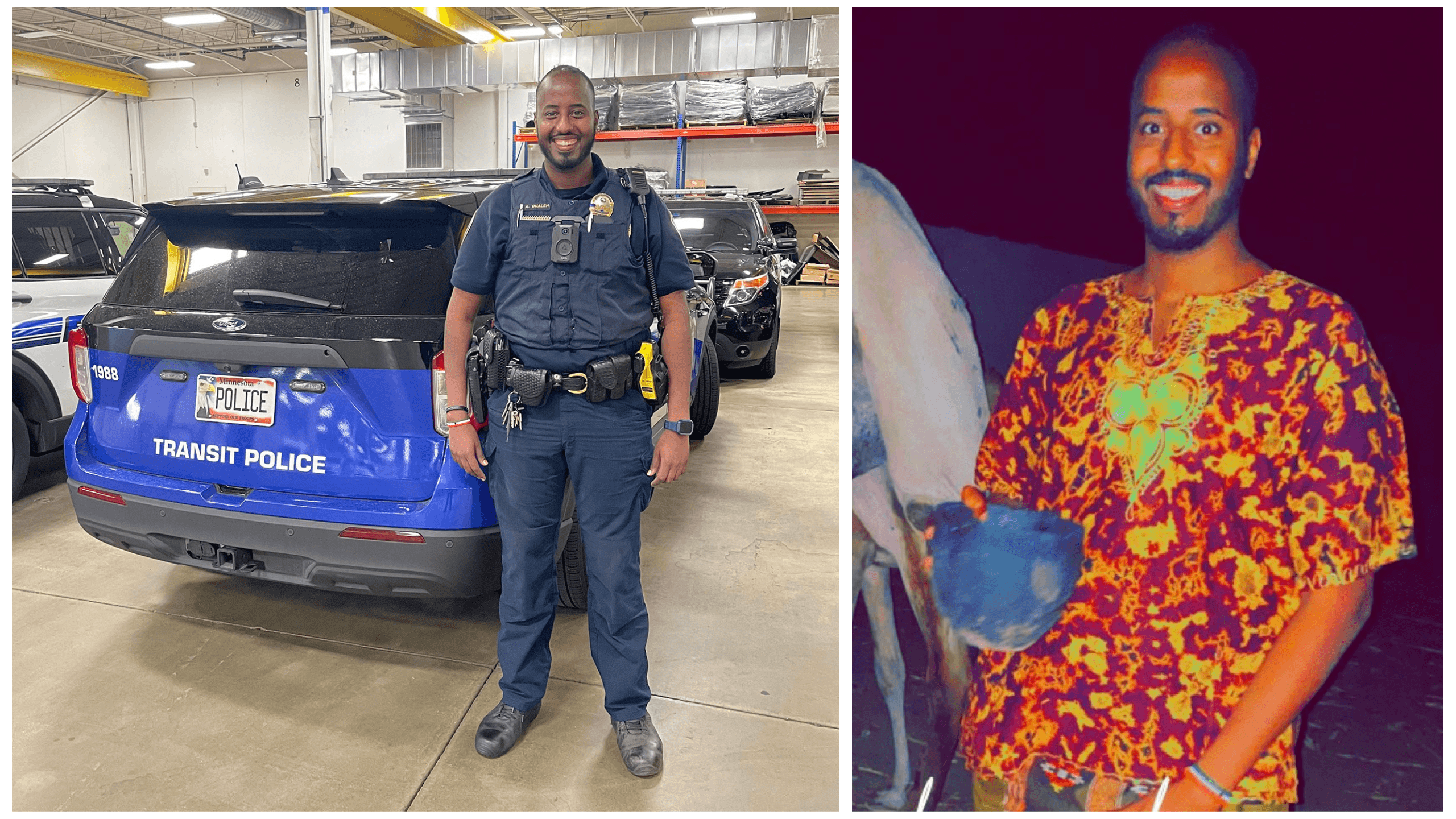 Police Officer Ahmed Dualeh. Police Officer Ahmed Dualeh.