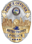 Metro Transit Police badge Metro Transit Police badge